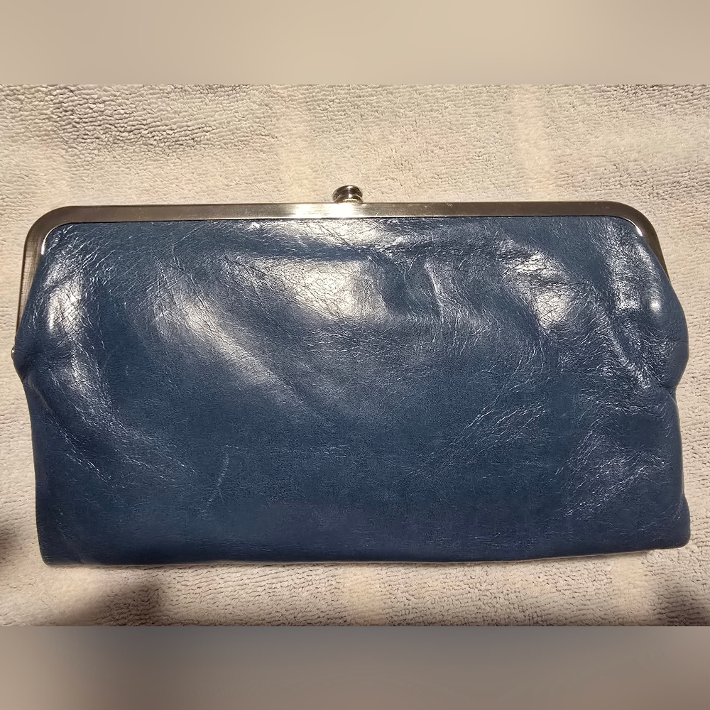 Hobo Elegant Blue Clutch Bag